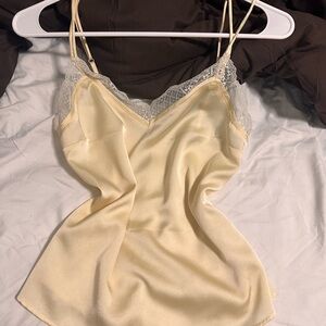 [SOLD]Abercrombie & Fitch Cream Lace Slip